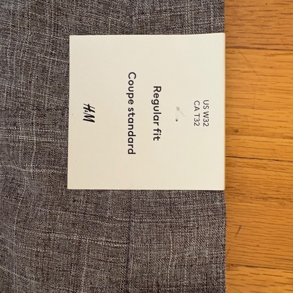 H&M dress pants-32 -regular fit- NWT - Picture 3 of 4